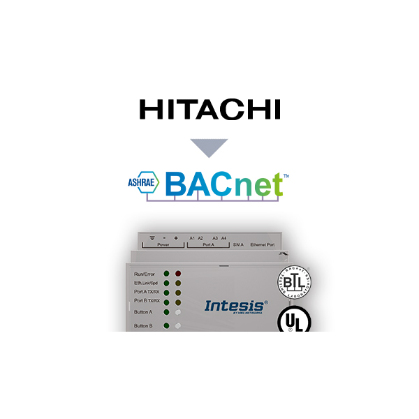 Bramka komunikacyjna dla Hitachi VRF - BACnet IP & MS/TP - zdjęcie 01