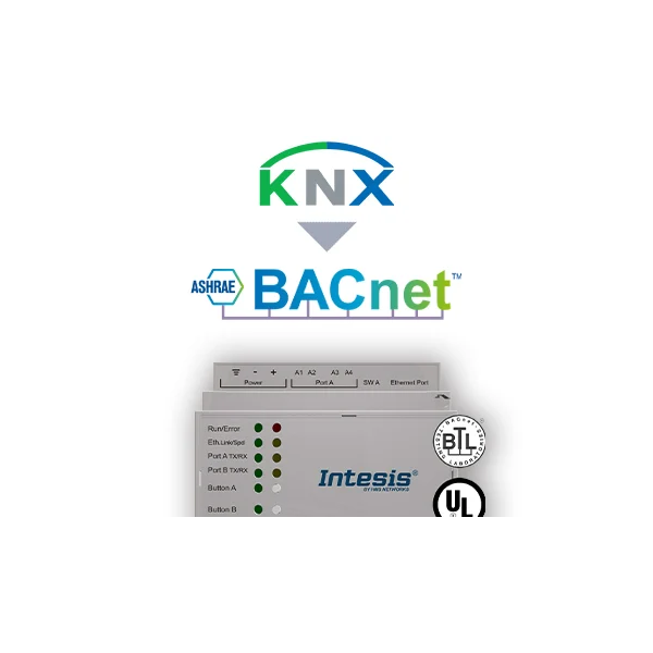 Bramka komunikacyjna KNX TP - BACnet IP & MS/TP Server - zdjęcie 01